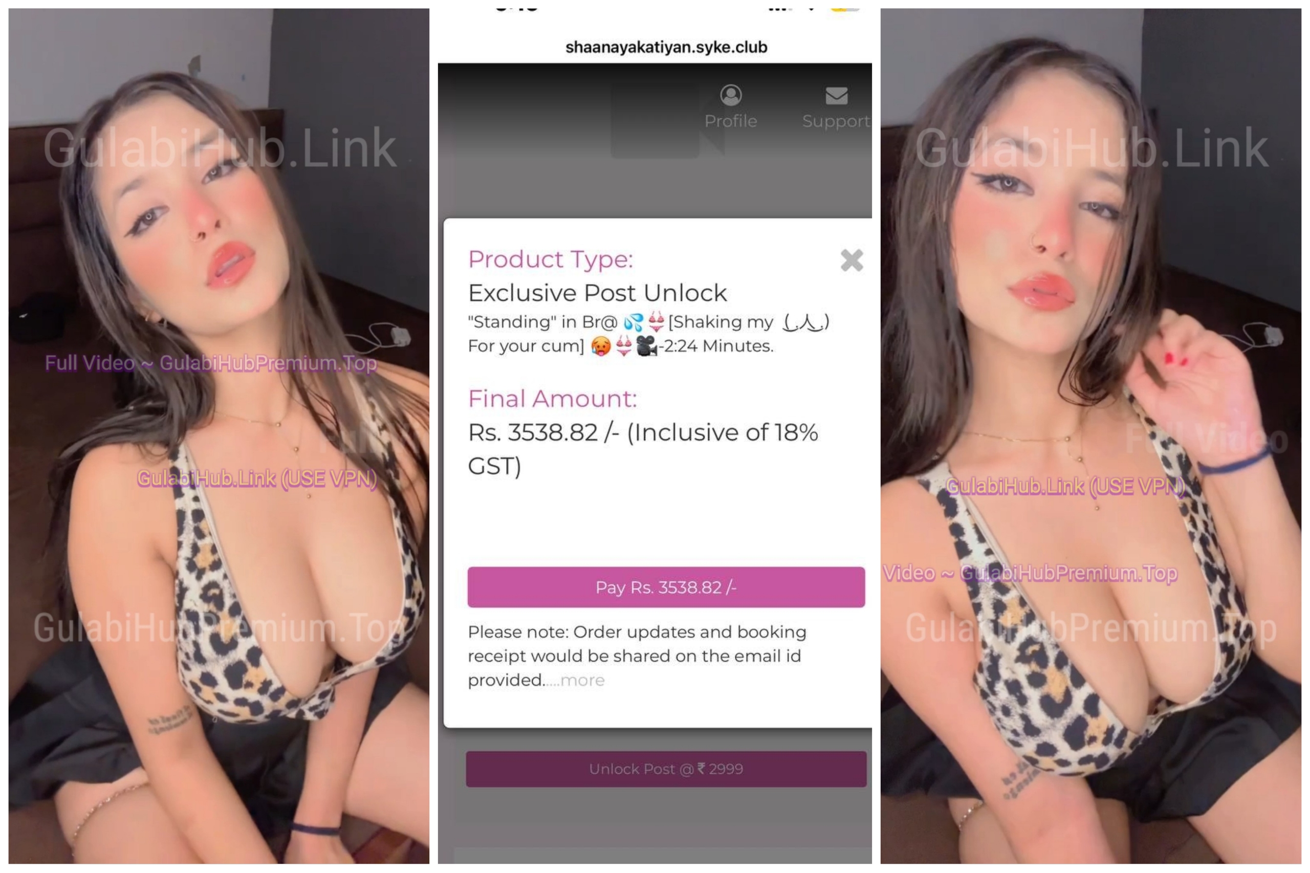 Shanaya Katiyan 3.5k Rs Worth Of Premium Video From Her App